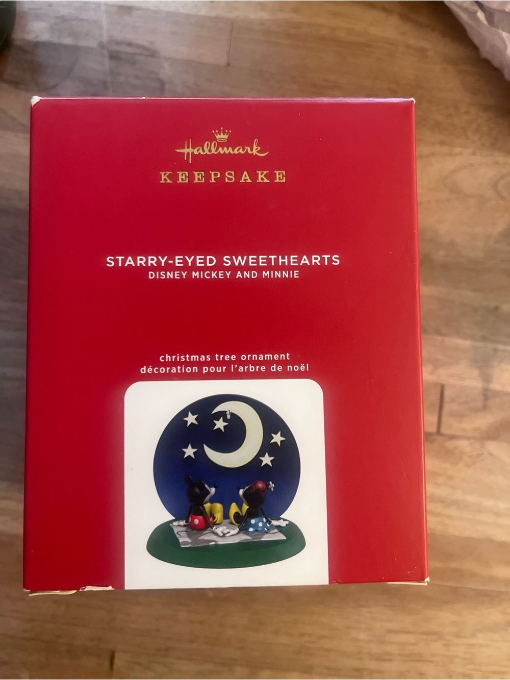 Hallmark Keepsake Starry-Eyed Sweethearts Ornament - Red, Blue, Green